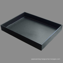 A4 Leather Document File Tray Fruit / Dinner Tray